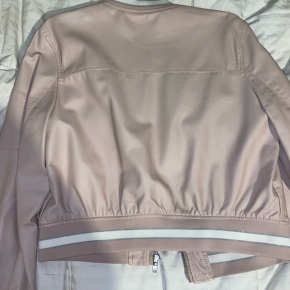 Faux Leather bomber jackets - Picture 4 of 6